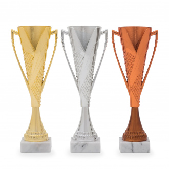 Pohár DESIGN, výška 37 cm, zlatý