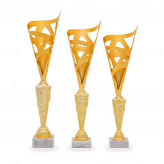 Pohár DESIGN, výška 52 cm, zlatý