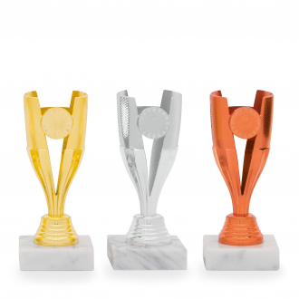 Pohár EKONOM, výška 15 cm, zlatý