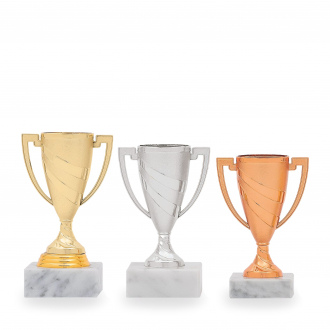 Pohár EKONOM, výška 14 cm, bronzový