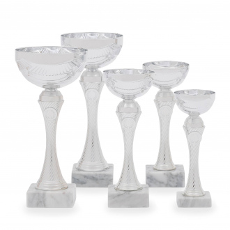 Pohár EKONOM, výška 22 cm, stříbrný