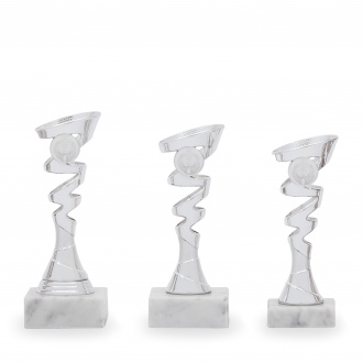 Pohár EKONOM, výška 18 cm, stříbrný