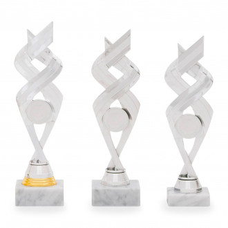 Pohár EKONOM, výška 27 cm, stříbrný