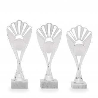 Pohár EKONOM, výška 27 cm, stříbrný