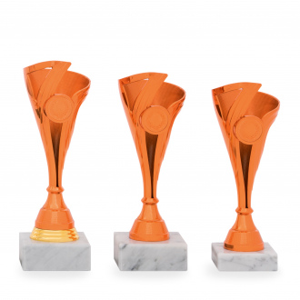 Pohár EKONOM, výška 21 cm, bronzový