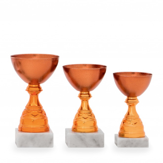 Pohár EKONOM, výška 15 cm, bronzový