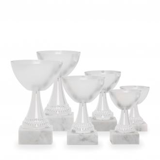 Pohár EKONOM, výška 12 cm, stříbrný