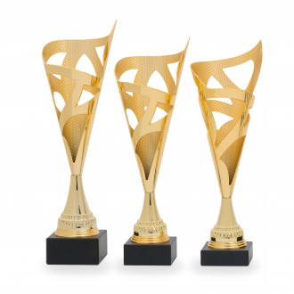 Pohár EKONOM, výška 42 cm, zlatý