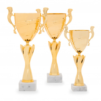 Pohár STANDARD, výška 38 cm, zlatý