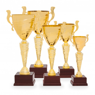 Pohár STANDARD, výška 37 cm, zlatý