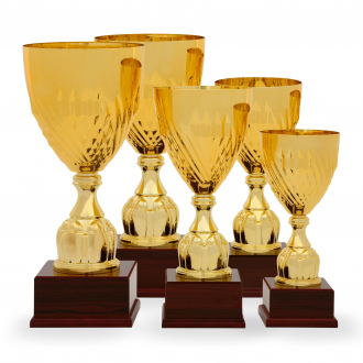 Pohár EXKLUZIV, výška 38 cm, zlatý