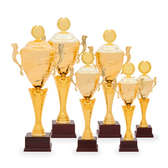 Pohár EXKLUZIV, výška 43 cm, zlatý