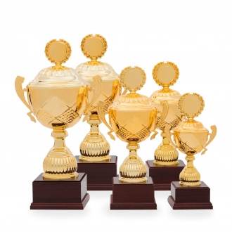 Pohár EXKLUZIV, výška 32 cm, zlatý