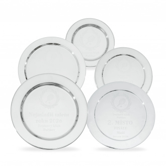 Talíř na gravírování, 100 mm