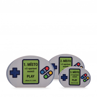 Dřevěná plaketa masiv s plnobarevným potiskem, 150x100mm