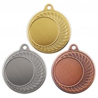 Medaile na emblém, 40 mm, zlatá