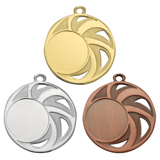 Medaile na emblém, 45 mm, zlatá