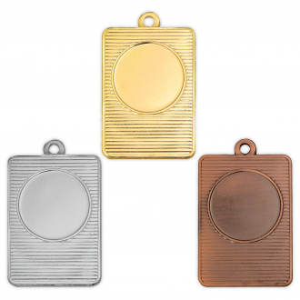 Medaile na emblém, 35x50 mm, zlatá