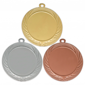 Medaile na emblém, 70 mm, zlatá