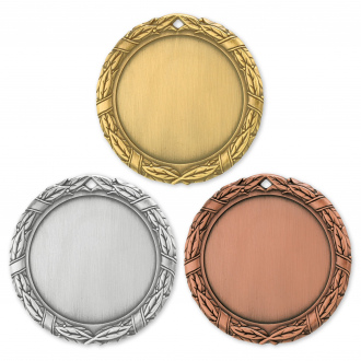 Medaile na emblém, 70 mm, zlatá