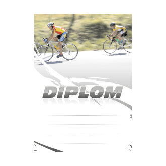 Cyklistický diplom A5