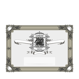 Pamětní list, diplom A5