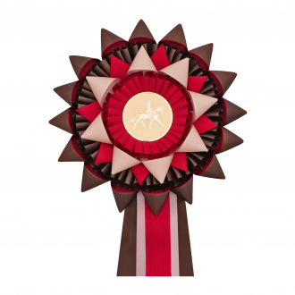 Kokarda pětiřadá HVĚZDA zdobená, průměr 20 cm