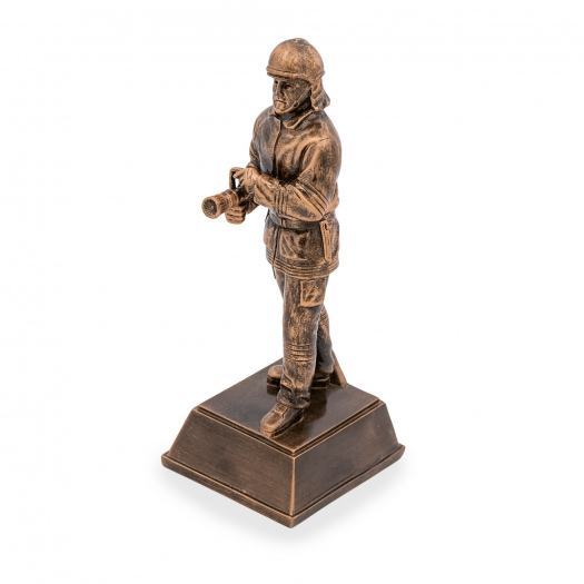 Soška českého hasiče, výška 30 cm, antik