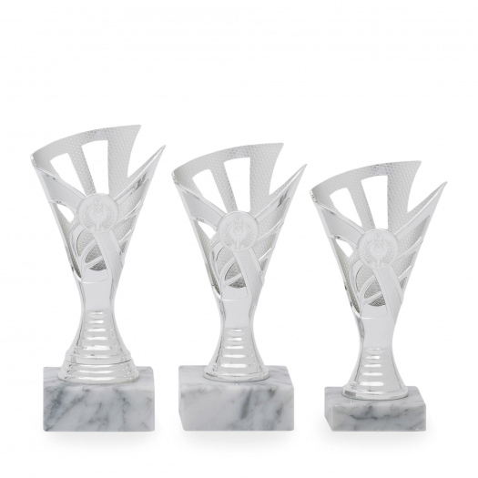 Pohár EKONOM, výška 17 cm, stříbrný