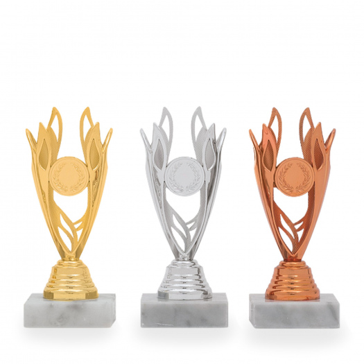 Pohár EKONOM, výška 16 cm, zlatý