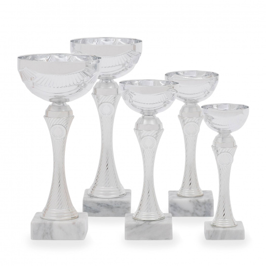 Pohár EKONOM, výška 22 cm, stříbrný