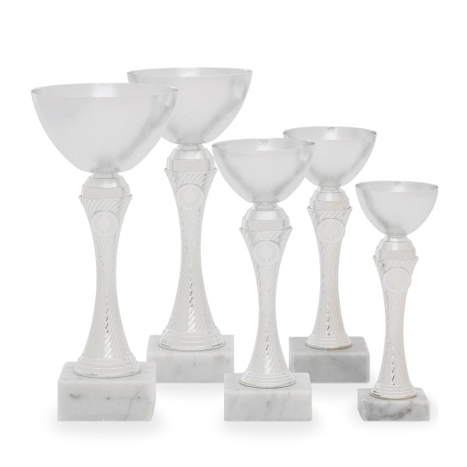 Pohár EKONOM, výška 22 cm, stříbrný