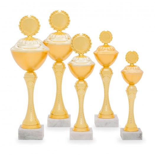 Pohár EKONOM, výška 32 cm, zlatý
