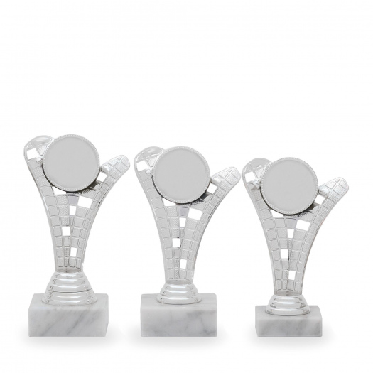 Pohár EKONOM, výška 17 cm, stříbrný