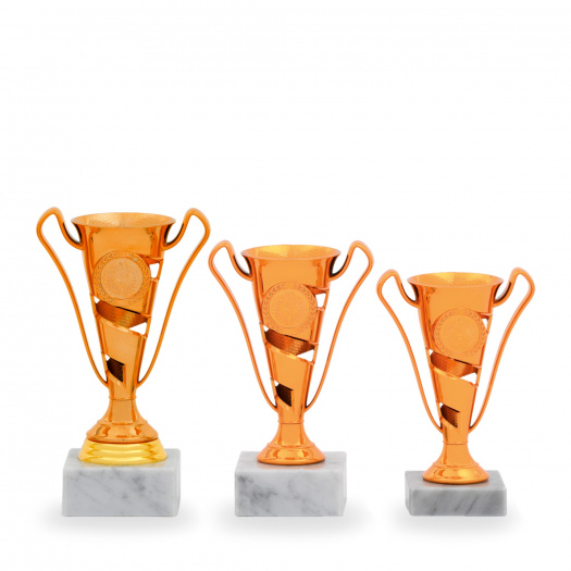 Pohár EKONOM, výška 16 cm, bronzový