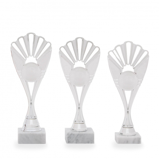 Pohár EKONOM, výška 27 cm, stříbrný