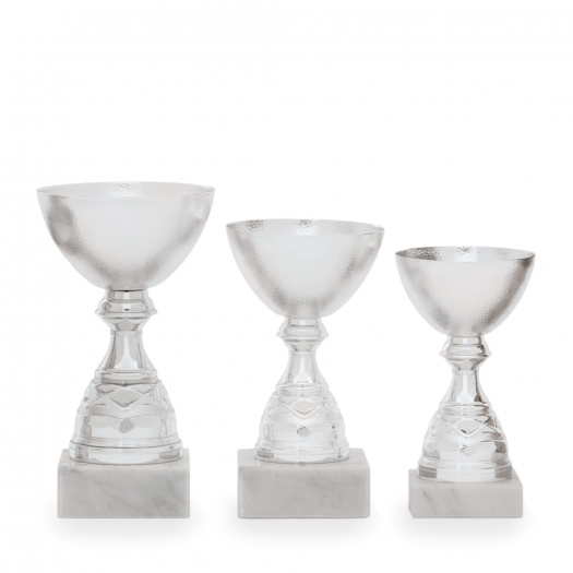 Pohár EKONOM, výška 15 cm, stříbrný