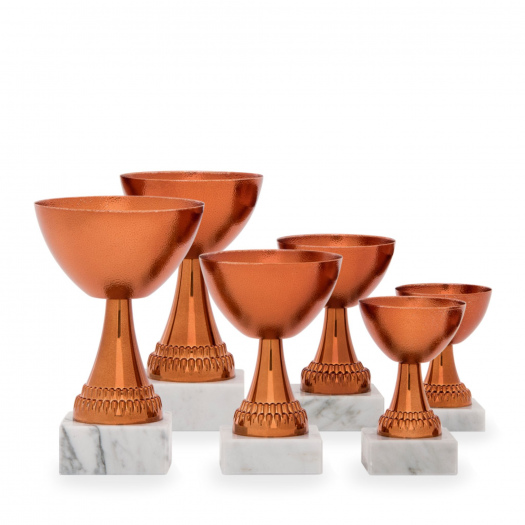 Pohár EKONOM, výška 12 cm, bronzový