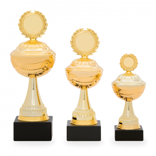 Pohár EKONOM, výška 24 cm, zlatý