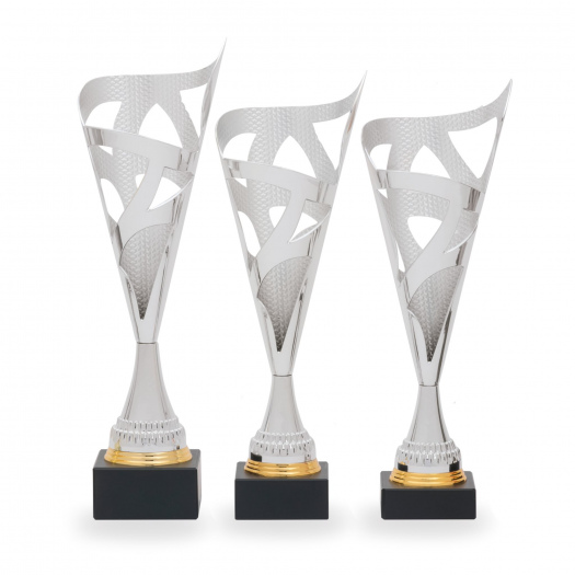 Pohár EKONOM, výška 42 cm, stříbrný/zlatý