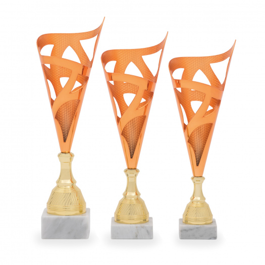 Pohár EKONOM, výška 42 cm, bronzový/zlatý