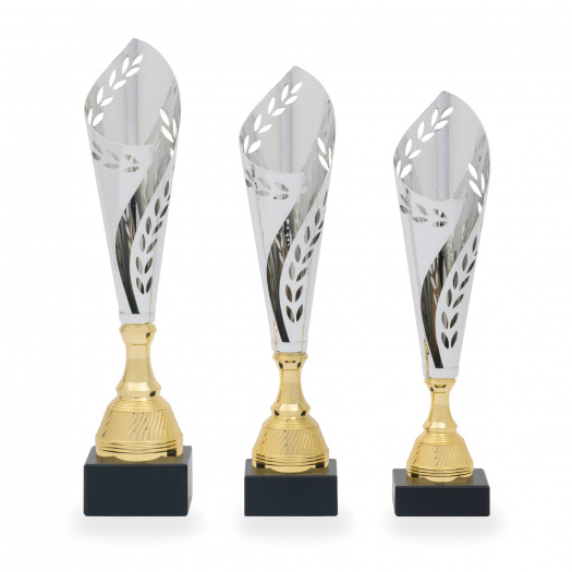 Pohár EKONOM, výška 40 cm, stříbrný/zlatý