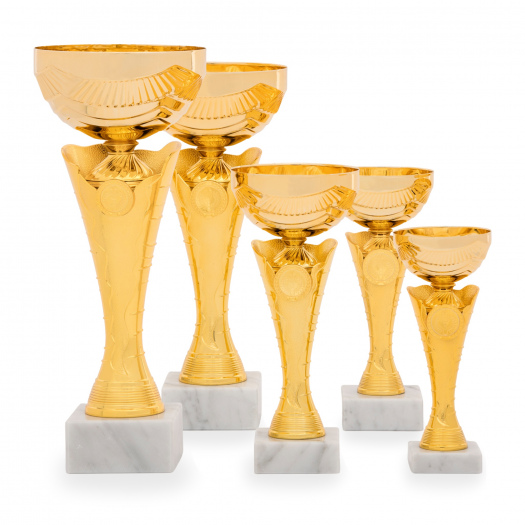 Pohár TROFIX, výška 22 cm, zlatý
