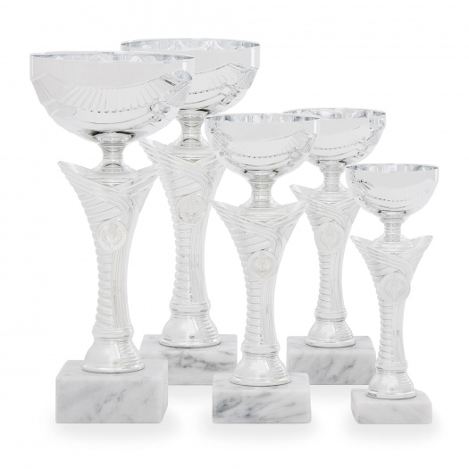 Pohár TROFIX, výška 22 cm, stříbrný