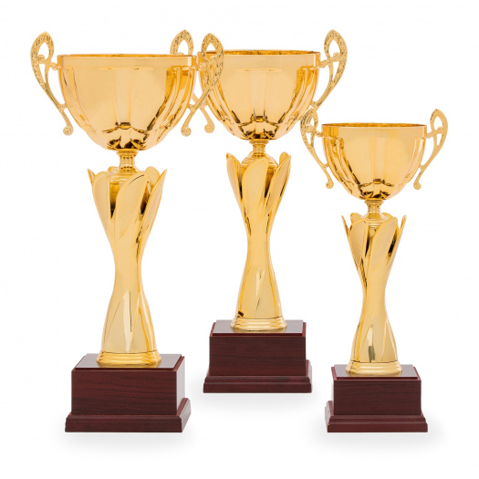 Pohár STANDARD, výška 36 cm, zlatý