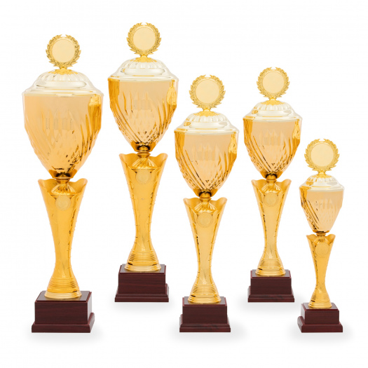 Pohár EXKLUZIV, výška 43 cm, zlatý