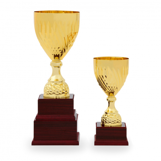 Putovní pohár zlatý, výška 51 cm