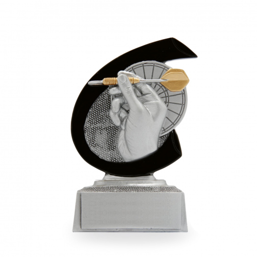 Plaketa se symbolem šipek, výška 10 cm, vícebarevná