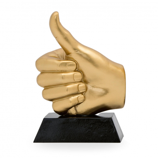 Trofej luxusní se symbolem 