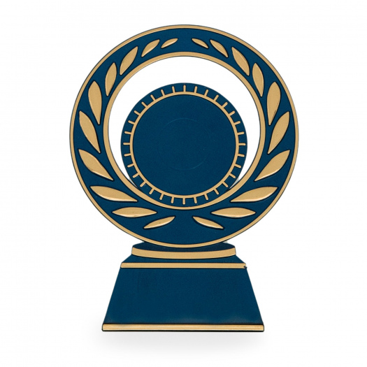 Účastnická cena, výška 15 cm, modrá/zlatá